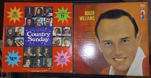 Roger Williams Country Style Vinyl LP 1963 Kapp Records plus Country Sunday  - Picture 1 of 7