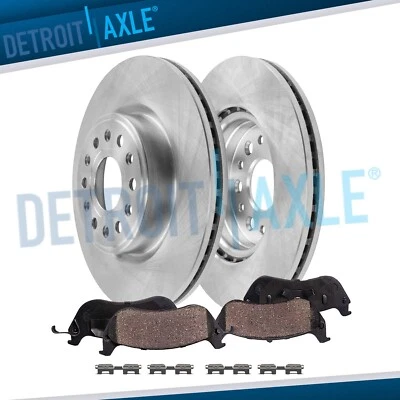 14.76 inch Rear Disc Brake Rotors Ceramic Brake Pads for 2019 - 2025 Ram 1500 - Image 1 of 4