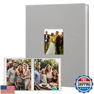 11x14 Fotoalbum für 64 Fotos, Leineneinband Kunstmappe 11x14, Fotoalb - Bild 1 von 5