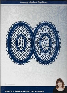 TATTERED LACE Cutting Die - CRAFT A CARD COLLECTION CLASSIC - Oval - Imagen 1 de 2