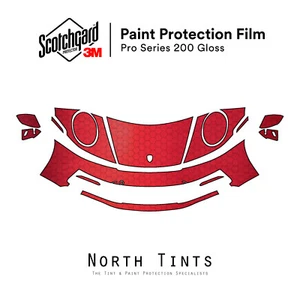 Porsche 911 Base 2020-2024 3M PRO PreCut Paint Protection Film Clear Bra PPF - Picture 1 of 6