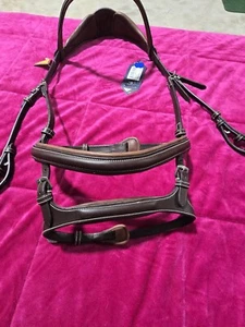 PS of Sweden Pro Doppel Leder Trense GR FULL / 3 - Bild 1 von 6