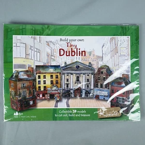 3D Paper Model Kit Cut Out Build Your Own Tiny Dublin 1:76 Scale Ireland New - Picture 1 of 4