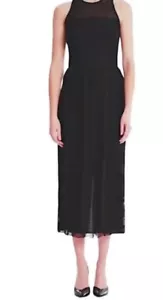 Hugo Boss Black Runway Edit long evening ball black tie Dress 6 8 NWT RRP £1200 - Picture 1 of 13