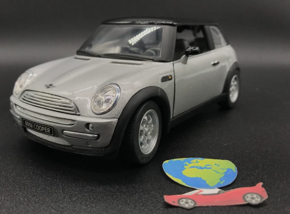 Saico Mini New Mini Cooper, modello in scala 1:24 - 1:25, (1551) , vintage - Immagine 1 di 4