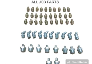 Jcb Grease Nipples, Pack Of 50 Pcs (1450/0001 1450/0002 1450/1001) - Picture 1 of 11