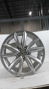 Used Wheel fits: 2020 Acura Rdx 19x8 5 spoke V spoke machined and black painted - Picture 1 of 3