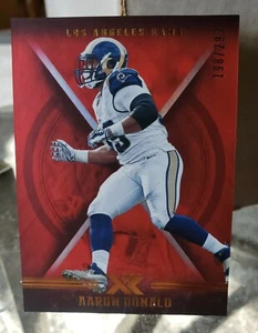 2017 Aaron Donald Panini XR Parallel #/299 Rams - Bild 1 von 2
