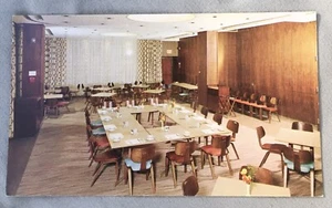 Vintage Mid Century Dekor Postkarte Esszimmer AAUW Bildungszentrum Washington DC - Bild 1 von 4