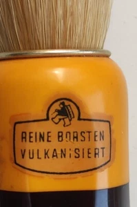 Rare vintage shaving brush with bakelite handle,natural bristles, Germany, kd856 - Picture 1 of 7