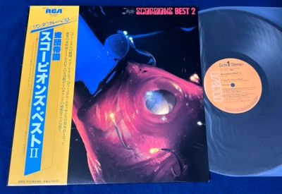 🔥 Rare SCORPIONS "Best of 2" JAPAN ONLY 1st Press Obi Audiophile Vinyl MINT- - Image 1 of 4