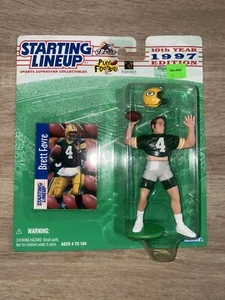 1997 BRETT FAVRE NFL GREEN BAY PACKERS STARTING LINEUP FIGURE - Picture 1 of 6
