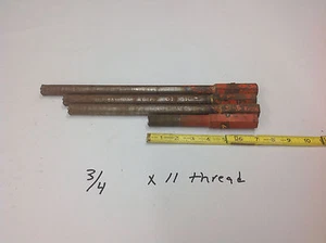 (4) Broca de núcleo de carburo de mampostería de concreto de 3/4" x 11 hilos USADA - Imagen 1 de 8