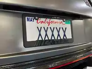 Greddy Performance BLACK OUT 100% Authentic License Plate Frame Qty of 2 New - Picture 1 of 2
