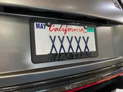 Marco de matrícula Greddy Performance BLACK OUT 100 % auténtico cantidad de 2 nuevo Foto 1 de 2