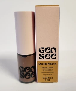 Gen See Mixed Media Matte Liquid Eyeshadow Shroom 05 New 0.23 fl oz 7 ml - Picture 1 of 5