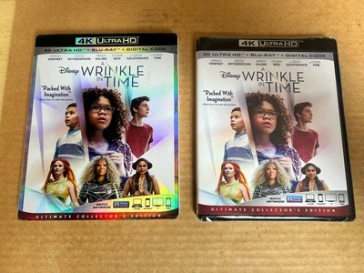 A Wrinkle In Time (2018) Rare 4K UHD Blu Ray NEW & SEALED With Slipcase Disney - Image 1 of 3