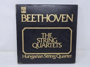 Hungarian String Quartet Beethoven 10 LP HMV Box Set 9/10 Mint - Picture 1 of 4