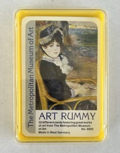 Vintage Spielkarten Kunst Rommé Metropolitan Museum Of Art - Bild 1 von 7