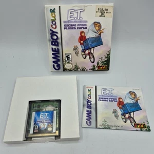 Nintendo Game Boy Color Game ET Extra Terrestrial Escape from Planet Earth - Picture 1 of 14