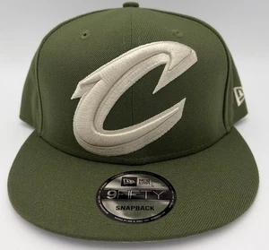Cleveland Cavaliers Green New Era 9Fifty SnapBack Hat Cap Cavs - Bild 1 von 3
