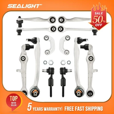 Front Upper Lower Suspension Kit Fits 1999-2003 Volkswagen Passat Set of 12 - Изображение 1 из 4