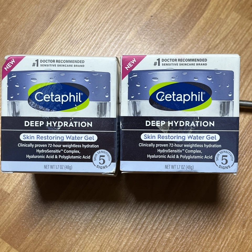 Cetaphil Deep Hydration Skin Restoring Water Gel with Hyaluronic and...
