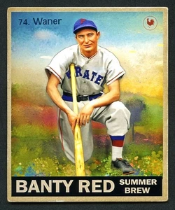 Banty Red Summer Brew #74 PAUL WANER, Pittsburgh Pirates - Picture 1 of 4