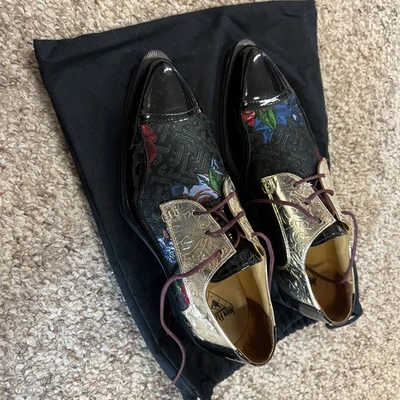 John Fluevog Floral Dress Shoes Men’s Size 7 - Image 1 of 4