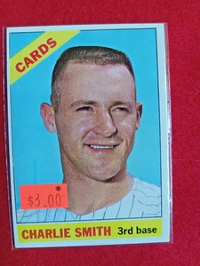 1966 Topps Baseball Card #358 CHARLIE SMITH Cards Item 1 Near Mint  Nice card - Picture 1 of 3