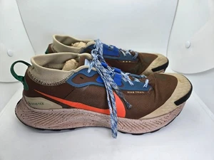 Nike React Pegasus Trail 3 GORE-TEX Shoes Mens 11 Brown Cocao Hiking Gym Sneaker - Picture 1 of 8