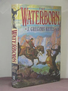 1st,signed by 3, Chosen of the Changeling 1: Waterborn by J Gregory Keyes (1996) - Picture 1 of 2