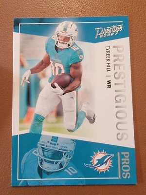 2022 Panini Prestige - Prestigious Pros Tyreek Hill #PP-7 - Image 1 of 2