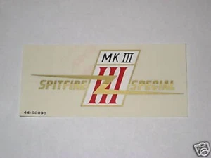 BSA Spitfire Special MK III 3 Decal classic motorcycle 650 350 varnish transfer - Picture 1 of 1