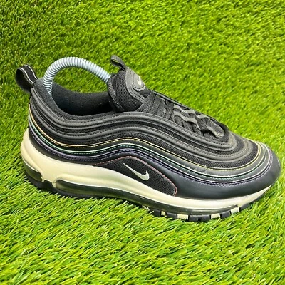 Scarpe da corsa Nike Air Max 97 nere multi punto donna taglia 7,5 sneakers - Immagine 1 di 4