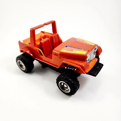 Vintage 1985 Kenner M.A.S.K. MASK Orange Gator Jeep with Boat  1980s Toy Vehicle - Image 1 of 4