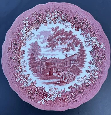 Vintage 4 Collectable Plates “Merrie Olde England” by Hostess Tableware - Image 1 of 4