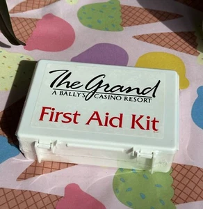 1980er Vintage The Grand A Bally's Casino Resort ATL. CITY Erste Hilfe Set VERSIEGELT - Bild 1 von 1