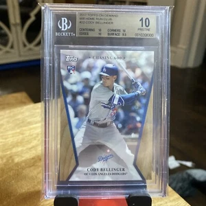CODY BELLINGER 2017 Topps On Demand Chasing 600 HR RC ROOKIE GRADED BGS 10 - Picture 1 of 4