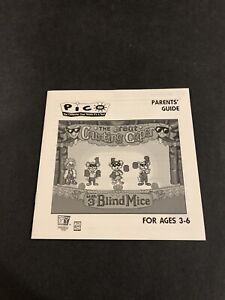 3 blind mice counting caper sega pico manual only