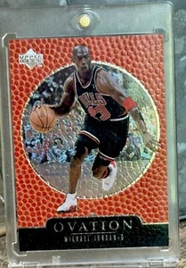 Michael Jordan Card 90’s INSERT RAINBOW HOLO FOIL RARE SP 🔥 BULLS JERSEY #23 - Picture 1 of 13