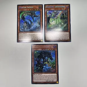3x Danger! Core - Bigfoot! Nessie! Jackalope? Secret Rare EURO RA03 RA01 BLMR - Picture 1 of 1