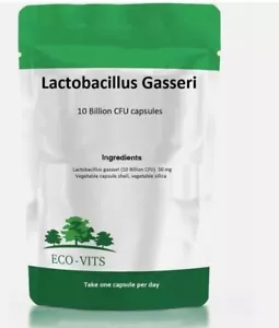 Lactobacillus Gasseri 10 miliardi di capsule di CFU - supporto per la salute digestiva e intestinale - Foto 1 di 2