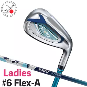 Dunlop XXIO 12 Blue Ladies Womens Iron #6 MP-1200L Graphite Shaft Flex A New - Picture 1 of 11