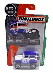 Matchbox Metal Dune Dog Rescue Vehicle Blue and White - Picture 1 of 5
