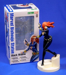 MARVEL KOTOBUKIYA BLACK WIDOW BISHOUJO STATUE 1ST VERSION AVENGERS - Picture 1 of 7