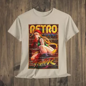 Cammy Street Fighter Shirt, Unisex ,Gaming Tee, Retro Gaming, Gamer Gift T-Shirt - Picture 1 of 71