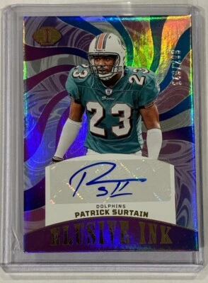 PATRICK SURTAIN - 2023 Panini Illusions - Elusive Ink #/299 Autograph - DOLPHINS - Image 1 of 2
