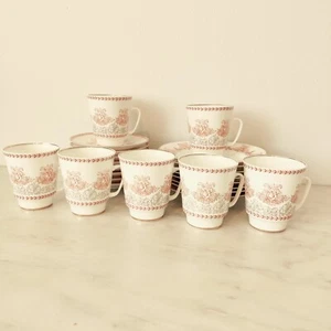 Lomonosov Kaffee Set, Tassen Set, USSR, 21 Teilen - Bild 1 von 6