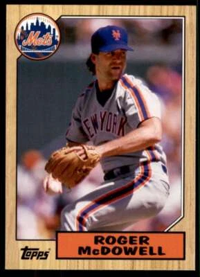 2012 Topps Archives #229 Roger McDowell SP New York Mets Baseball Card NM-MT - Image 1 of 2